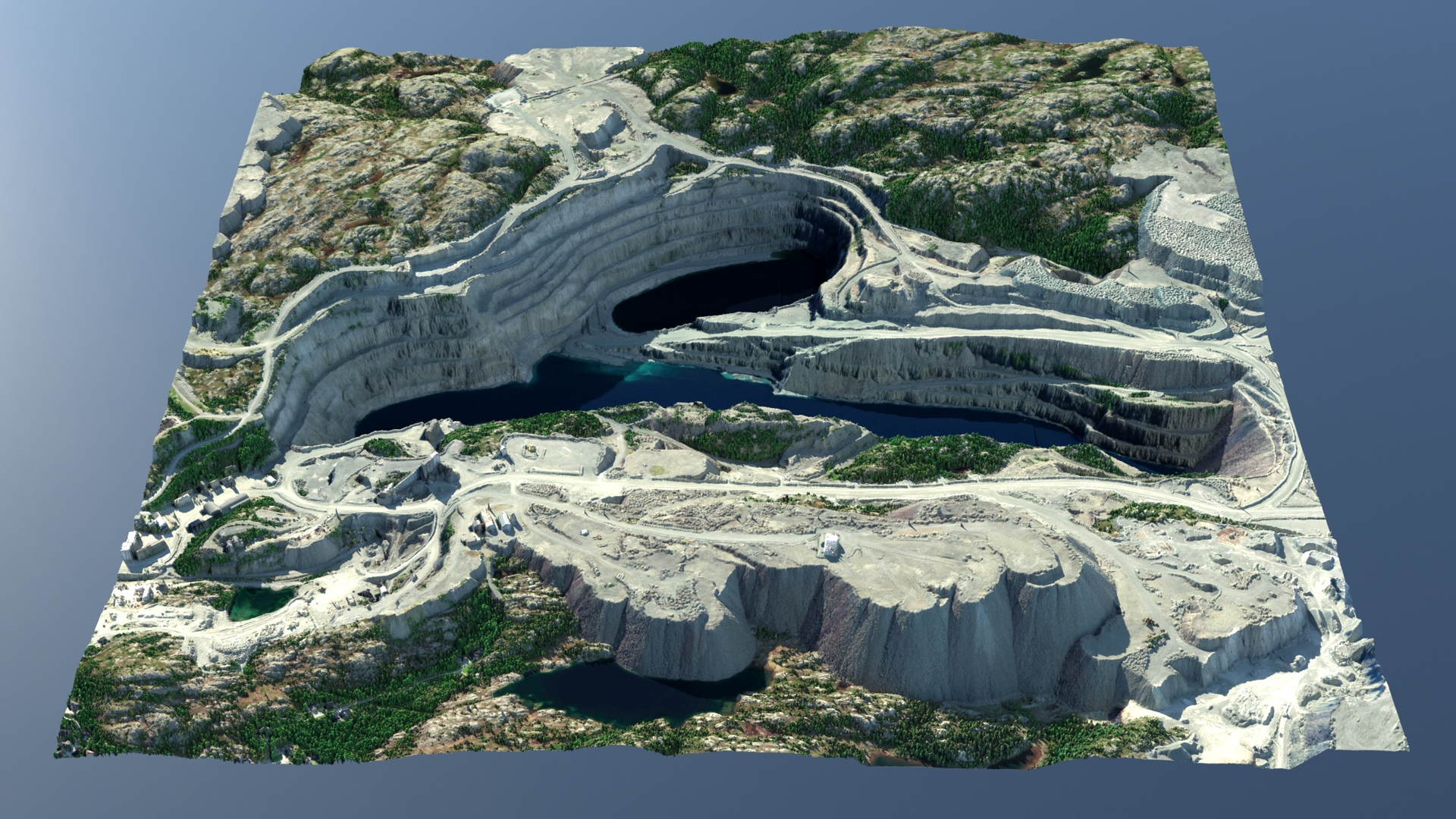 Scanned Opencast Mines 3D - TurboSquid 2363103