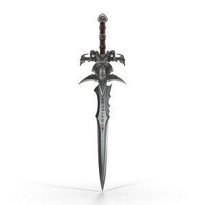 3d sword blade model