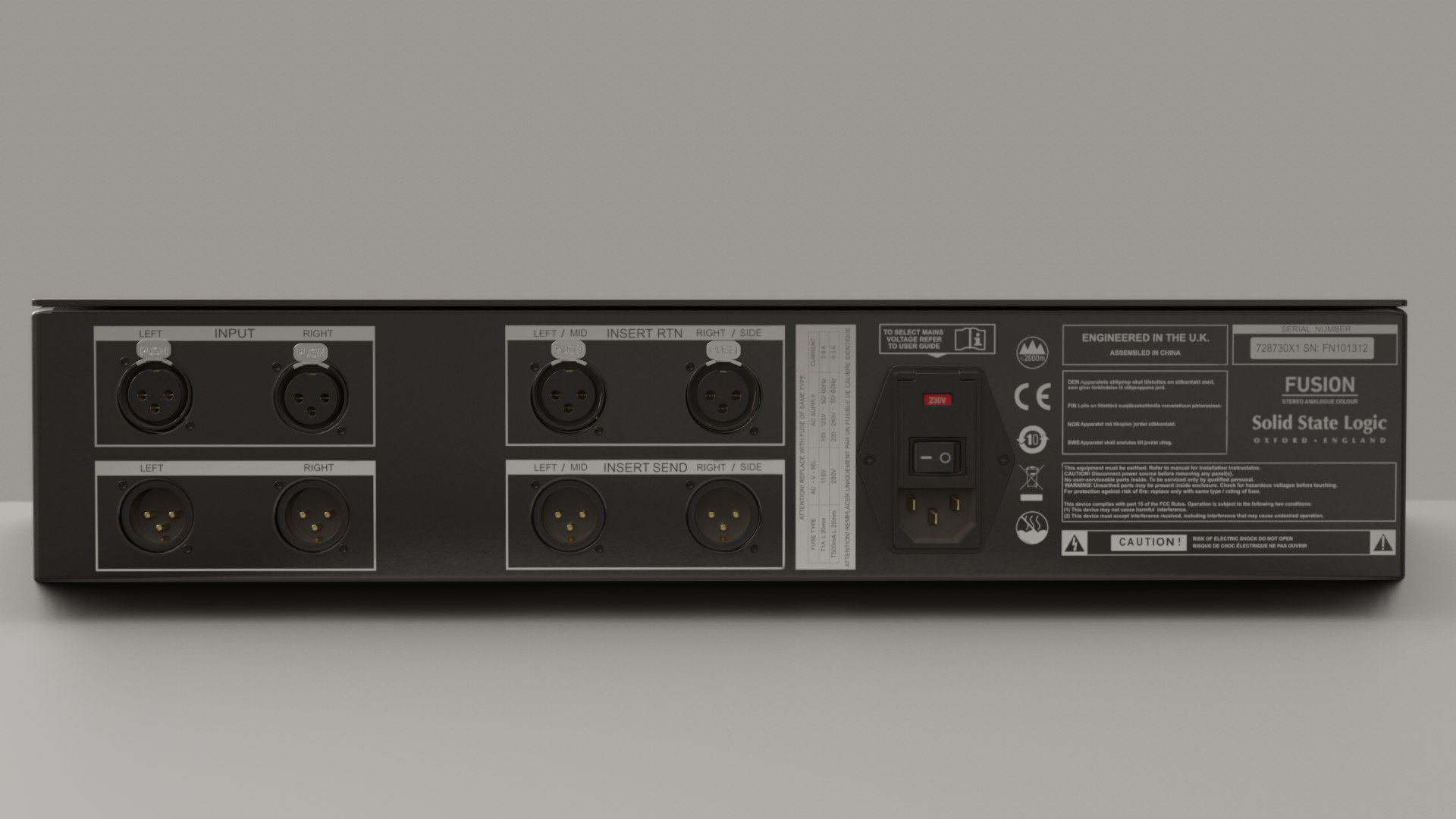 SSL FUSION 3D Model - TurboSquid 2084393