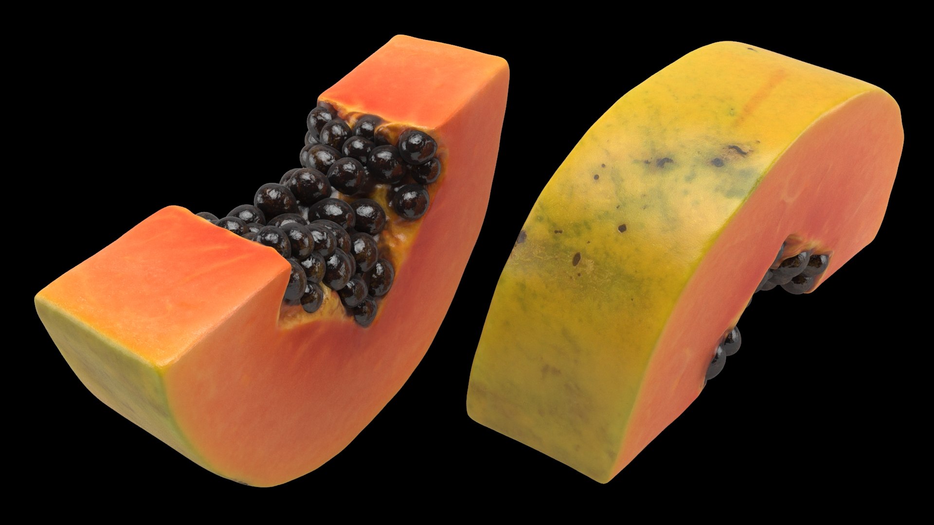 3D Tropical Fruit Collection 01 model https://p.turbosquid.com/ts-thumb/LA/rQmjFC/b0/papayaslice_a0003/jpg/1625153006/1920x1080/fit_q87/7f6d72ffef3a9b594ae86d1fa1d723a3d92e1ac3/papayaslice_a0003.jpg