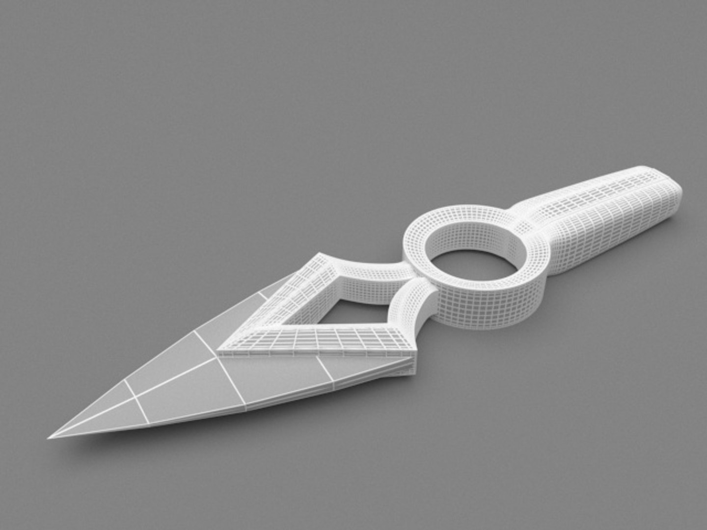 3D kunai - TurboSquid 1412634