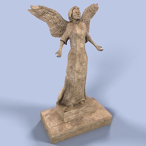3d sculpture angel