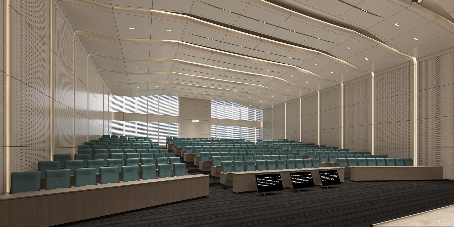 Large Lecture Hall 3D - TurboSquid 2235707