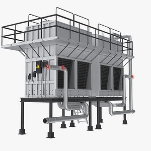Cooling Towers 3D model