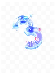 Frosted glass Texture 3D model