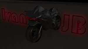 kawasaki ninja h2 3d model