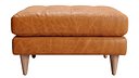 Joybird Eliot Leather ottoman