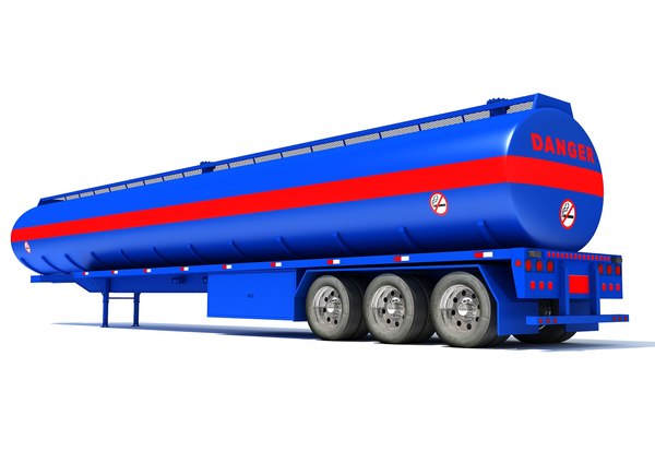 3D tank trailer