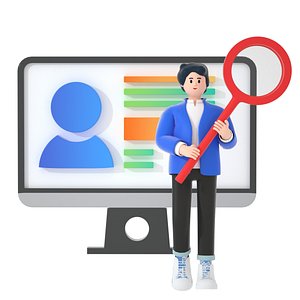 3D model c4d character creative