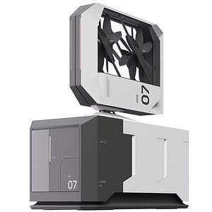 Cargo Drone Duo Concept by Marcelo Aguiar model