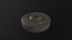 Anti-tank mine 3D model