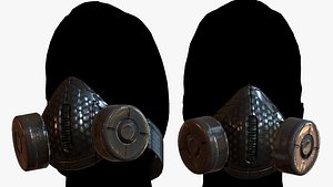 gas mask 3D