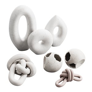 549 interior sculptures 23 stone sculptures kit 3D