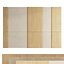 Cabeceira Conjunto de painéis de parede decorativos 01b