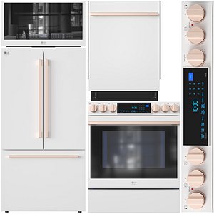 3D LG Appliance Collection 03 LSES6338N MHES1738N SDWB24W3 SRFB27W3