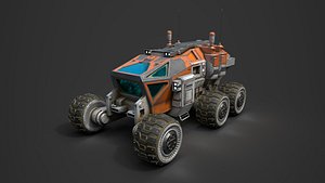 rover mars car vehicle model