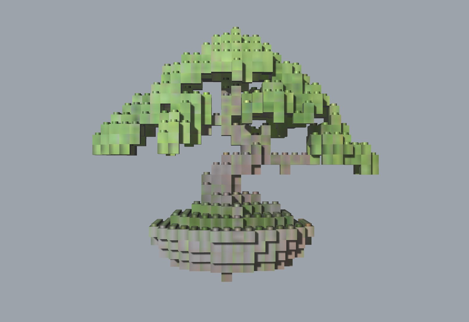 3D Lego Bonsai Tree - TurboSquid 2333602
