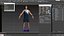 Athletes 3D model