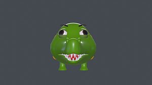 Aligator cartoon model