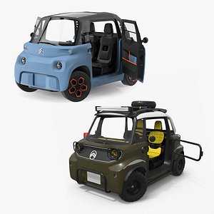 Rigged Electric Microcars Citroen Collection