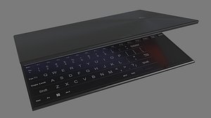 3D model Asus Zenbook
