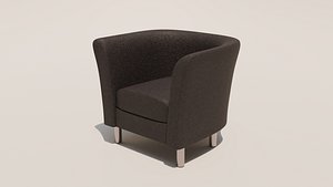 Fabric Comfy Chair model
