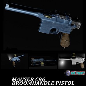 MAUSER C96 Blender