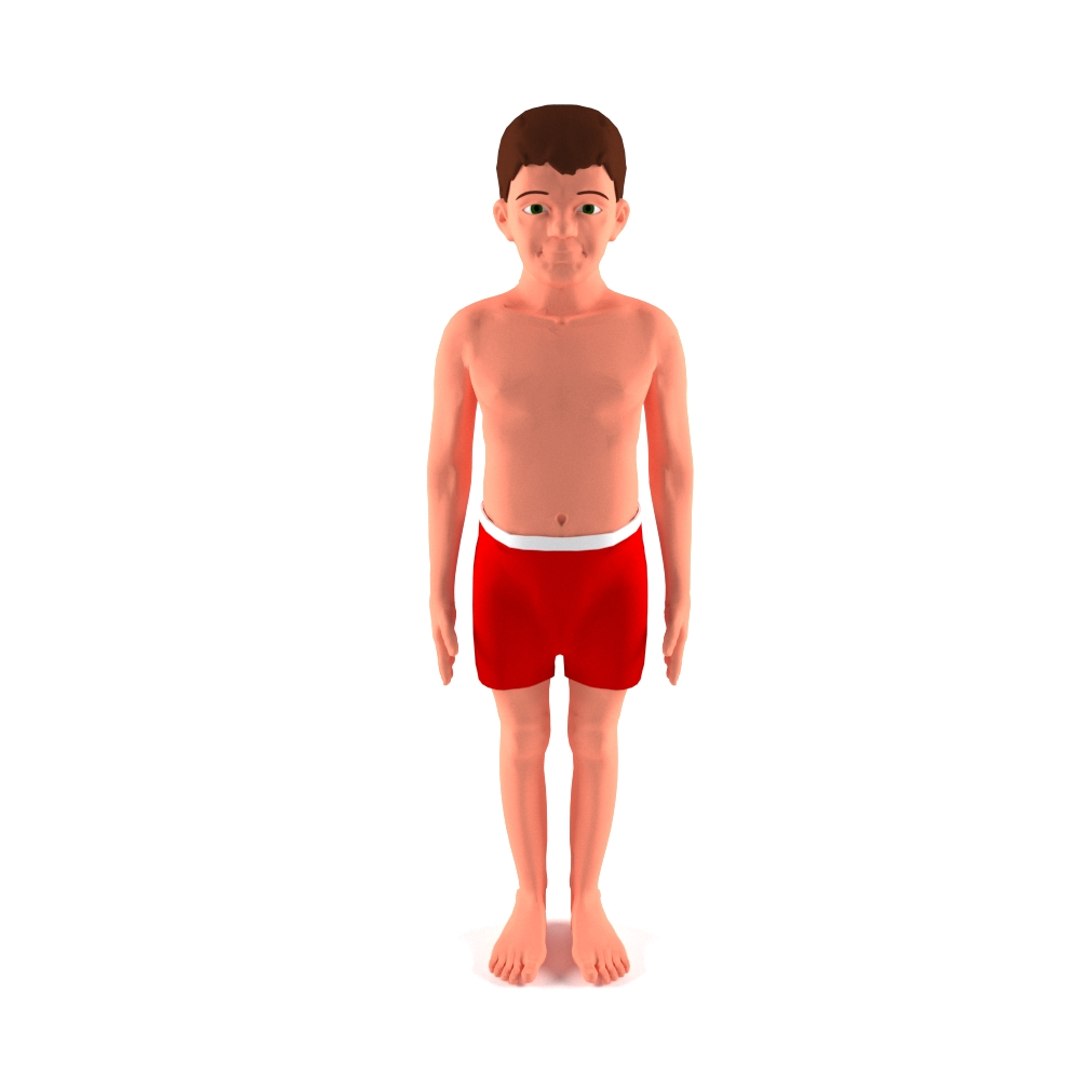 3D Child Kid Boy - TurboSquid 1560135