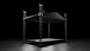 Concert Stage Detailed Model model