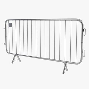 Crowd Barrier 3D model