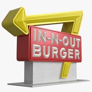 In N Out Burger Stand