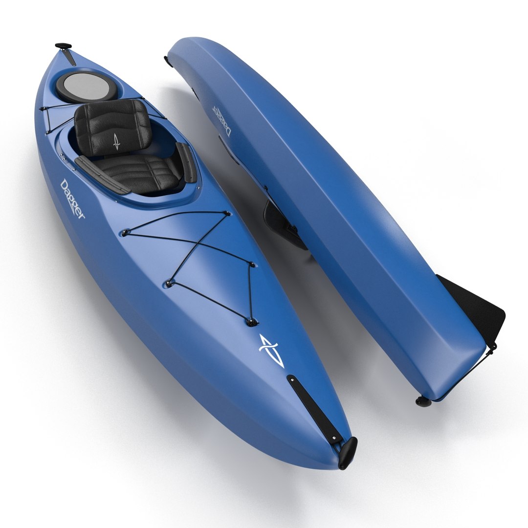 3d Kayak Modeled Realistic
