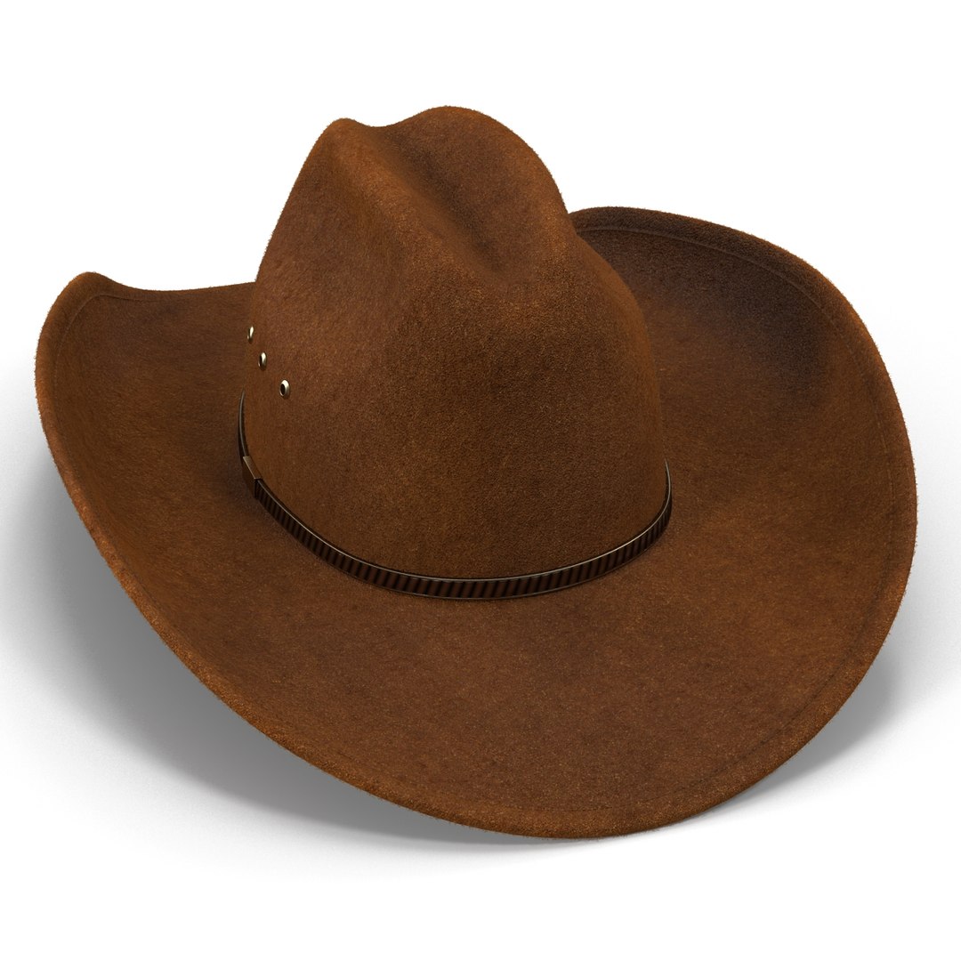 3d Cowboy Hat