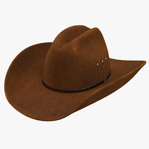 3d cowboy hat