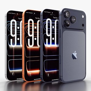 iPhone 17 Pro Max Collection 3D model
