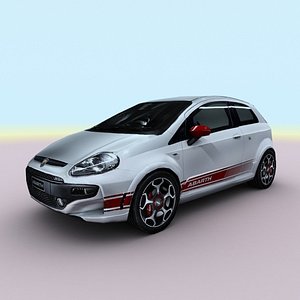 BIM Objects - Free Download! 3D Cars - Fiat Punto Evo - ACCA software