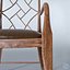 Fauteuil en treillis délicat