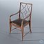 Fauteuil en treillis délicat