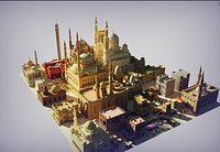 arab city