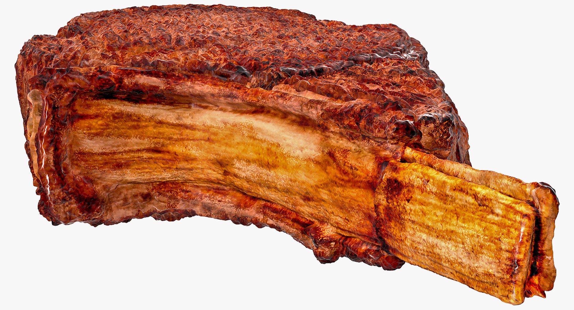 Grilled Lamb Chop Model - TurboSquid 1409506