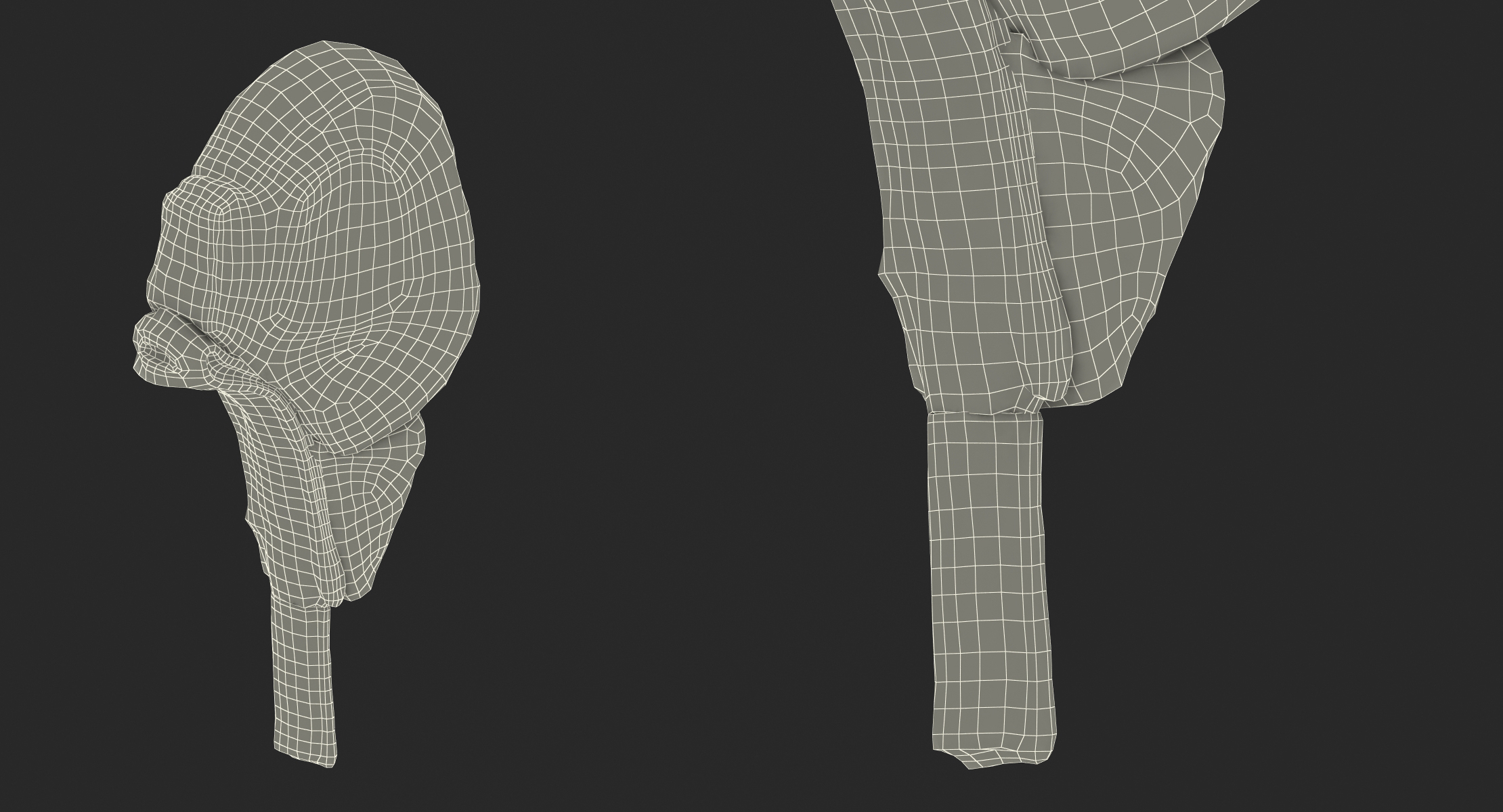 Grilled lamb chop model - TurboSquid 1409506