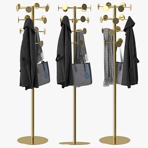 3D Chaperon Coat Rack