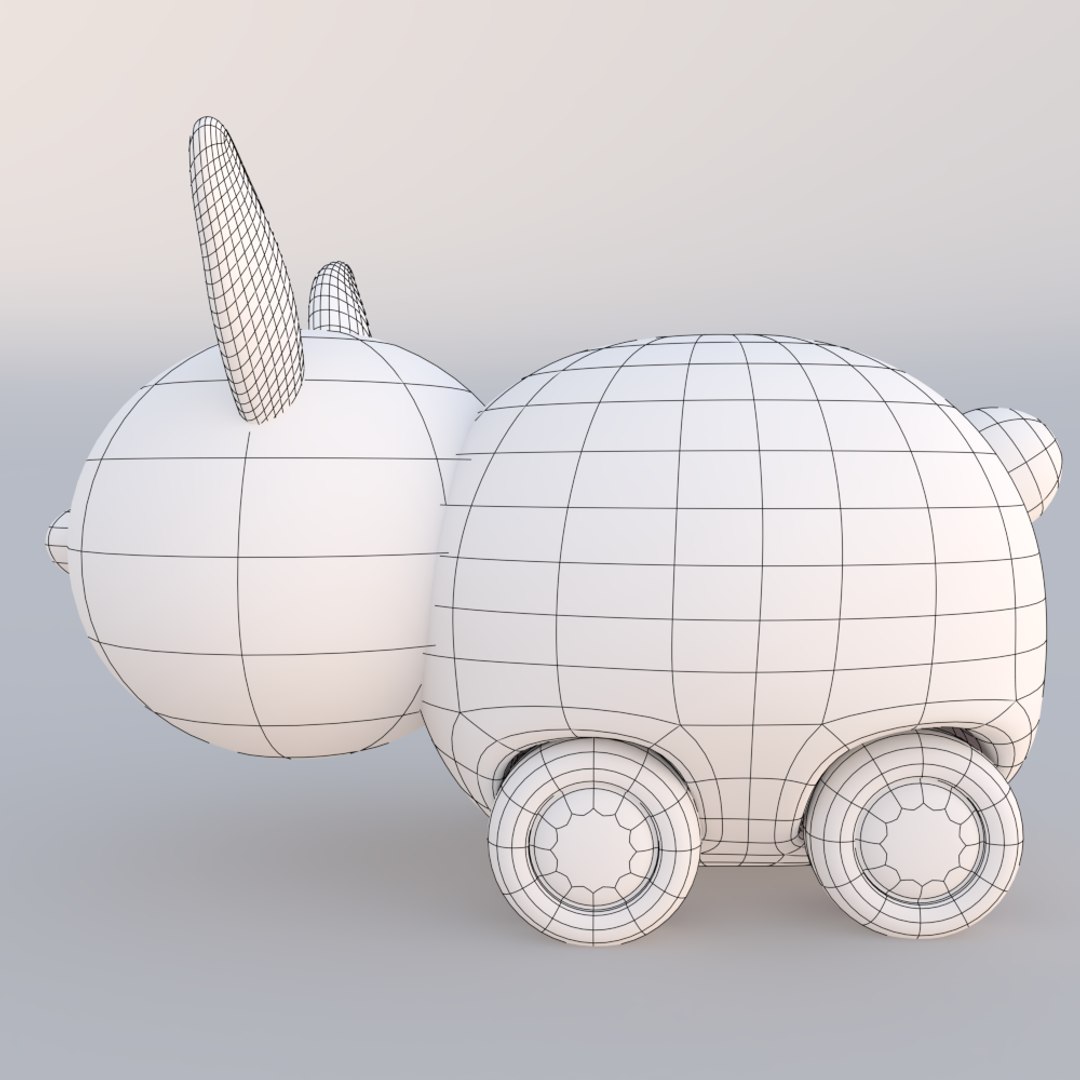 Cute Toy Rabbit 3D Model - TurboSquid 1524656