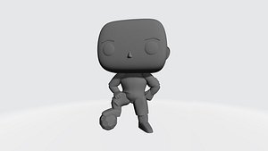 Funko Pop DIY Custom Boy for 3D Print only 3D model