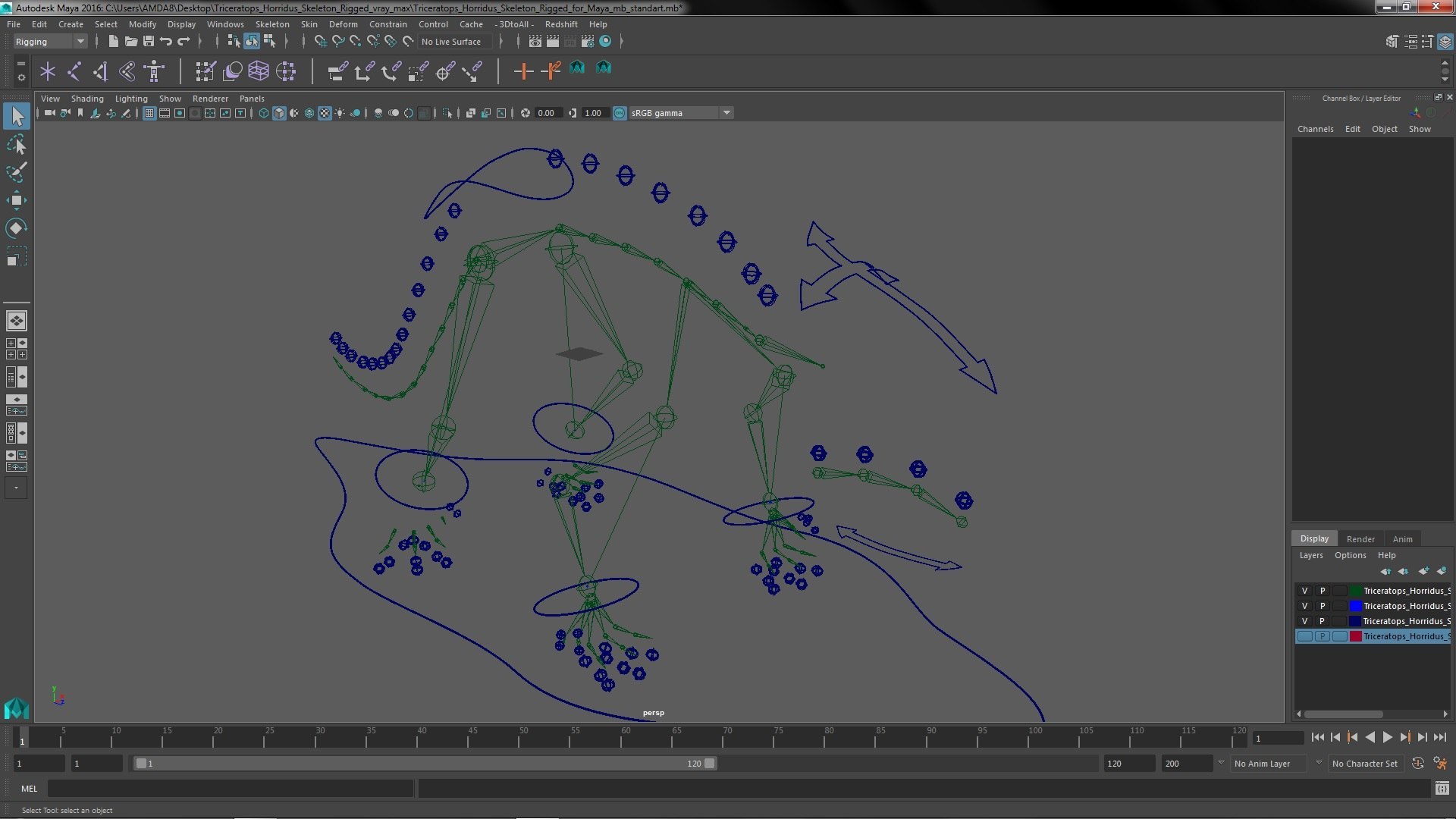 Dinosaur Skeletons Rigged for Maya Collection 3D model https://p.turbosquid.com/ts-thumb/LC/ZdHKiW/Qb/rigged_dinosaur_skeletons_collection_for_maya_043/jpg/1767956425/1920x1080/fit_q87/e52a0fdda3e25241e67cd247d537167af4cdf107/rigged_dinosaur_skeletons_collection_for_maya_043.jpg