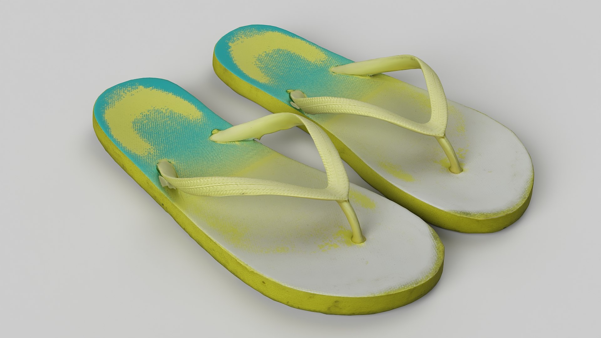 3D Shoes 94 Flip Flops Model - TurboSquid 1920329