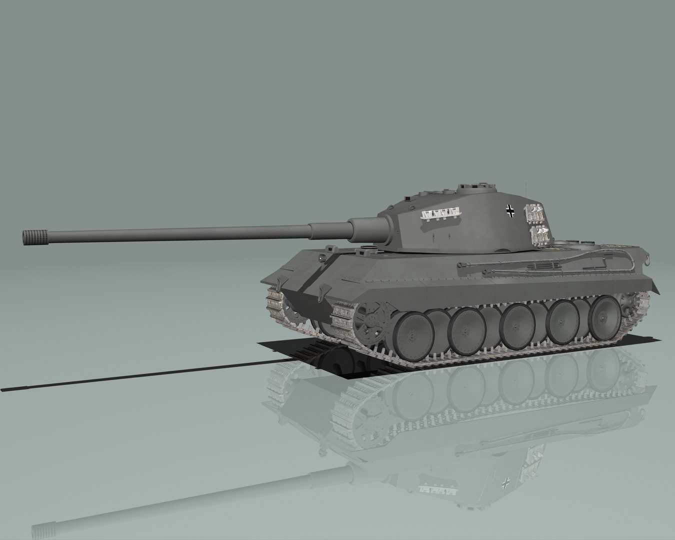 lwo wwii german e-75 heavy tank