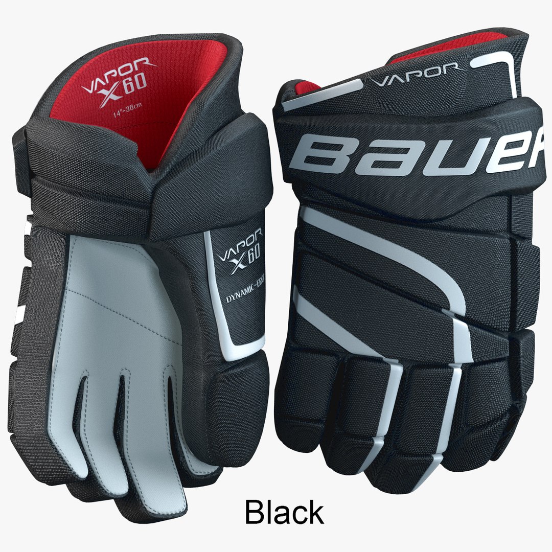 3d Model Bauer Vapor Hockey Gloves