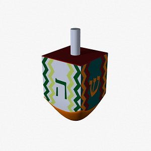 3d dreidel model