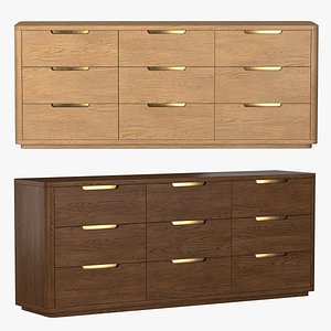 BRETON 9-DRAWER DRESSER